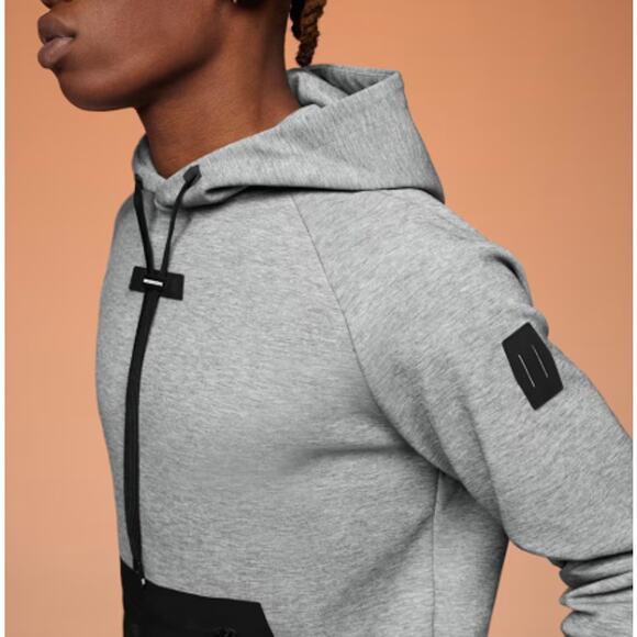 ON Men's Gray Swiss Engineering Hoodie Size S - Picture 12 of 12